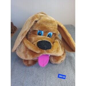 A&A Bean Plush Paramount Kings Island  Flopsie Brown Tan Hound Dog 25" inc